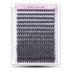 WONSIS lash clusters 0.07mm, lightweight design for comfortable wear