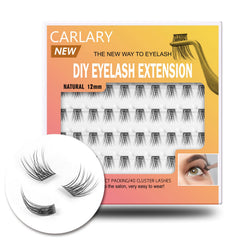 WONSIS lash clusters natural 12mm set enables a seamless, salon-like look at home