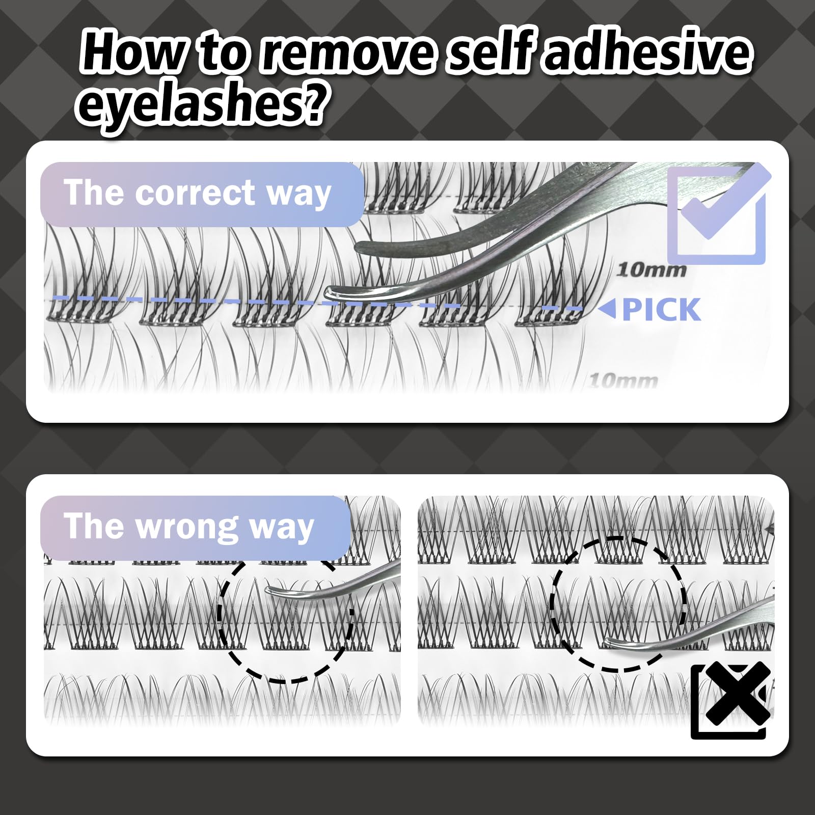WONSIS thin adhesive strips provide long wear up to 48 hours