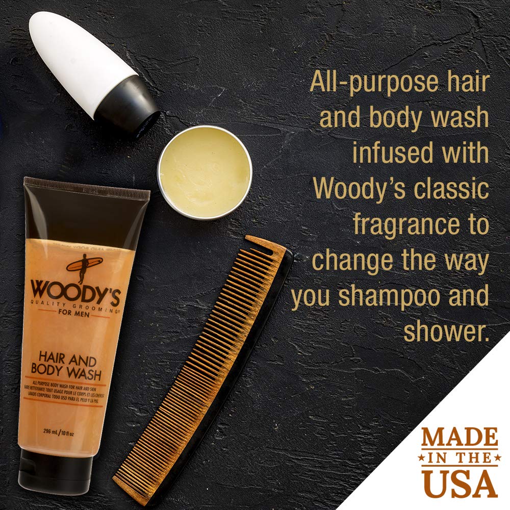 Woody's ginger root and green tea extracts bottle emphasizes nourishing cleansing.