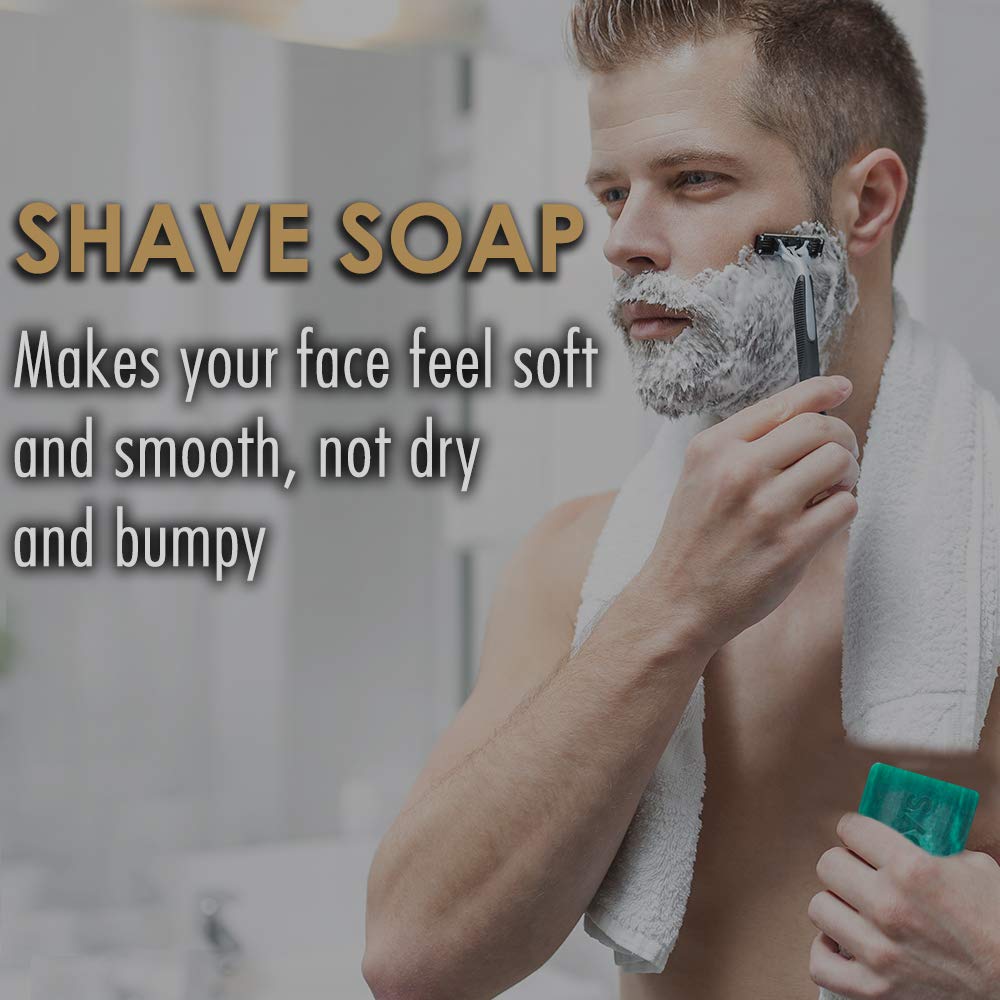 Woody's Bar highlights natural ingredients for nourishing skin during cleansing.