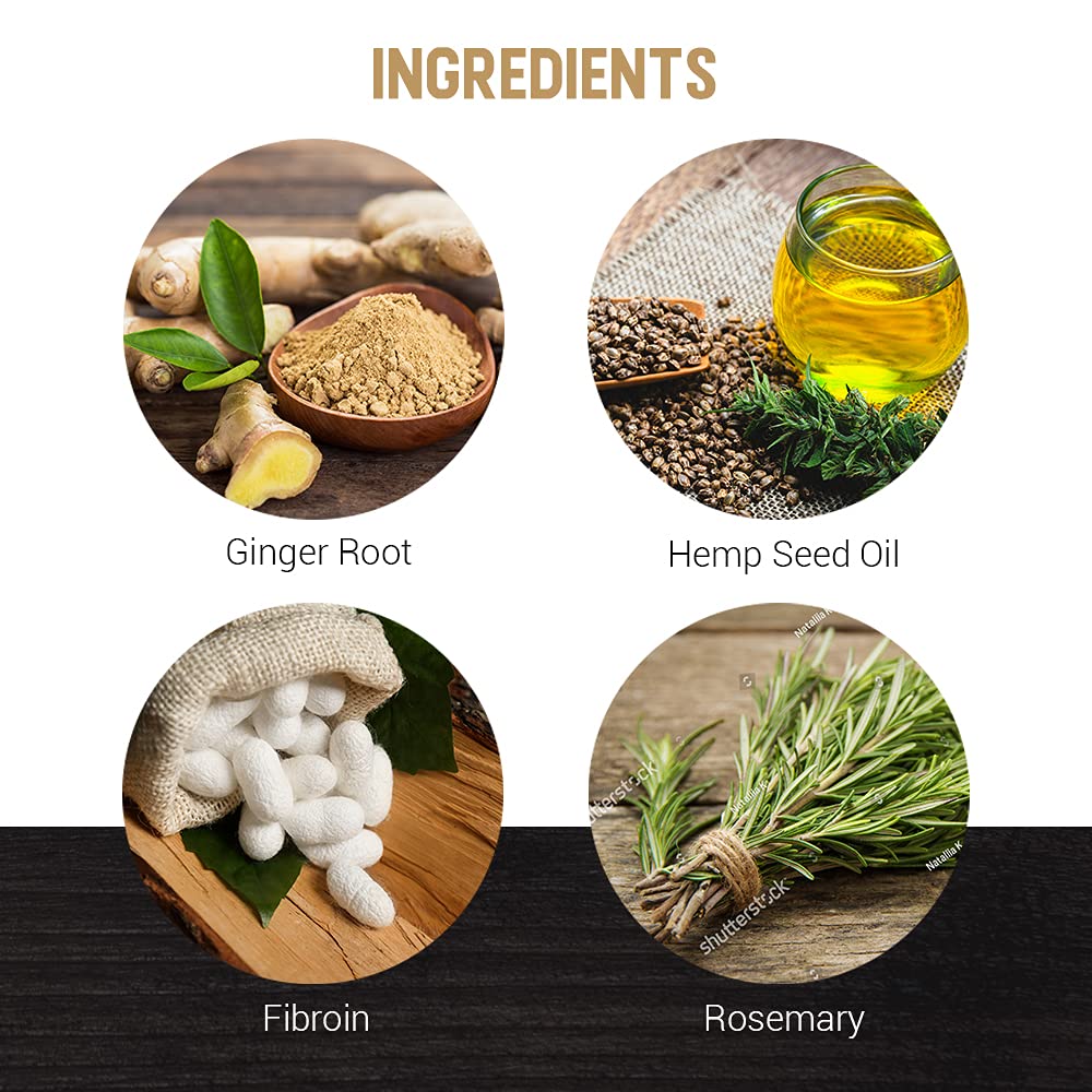 Woody's blend of ginger palmetto rosemary supports manageability