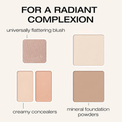 Woosh Fold Out Complexion Light concealer cream swatch 2 blended finish