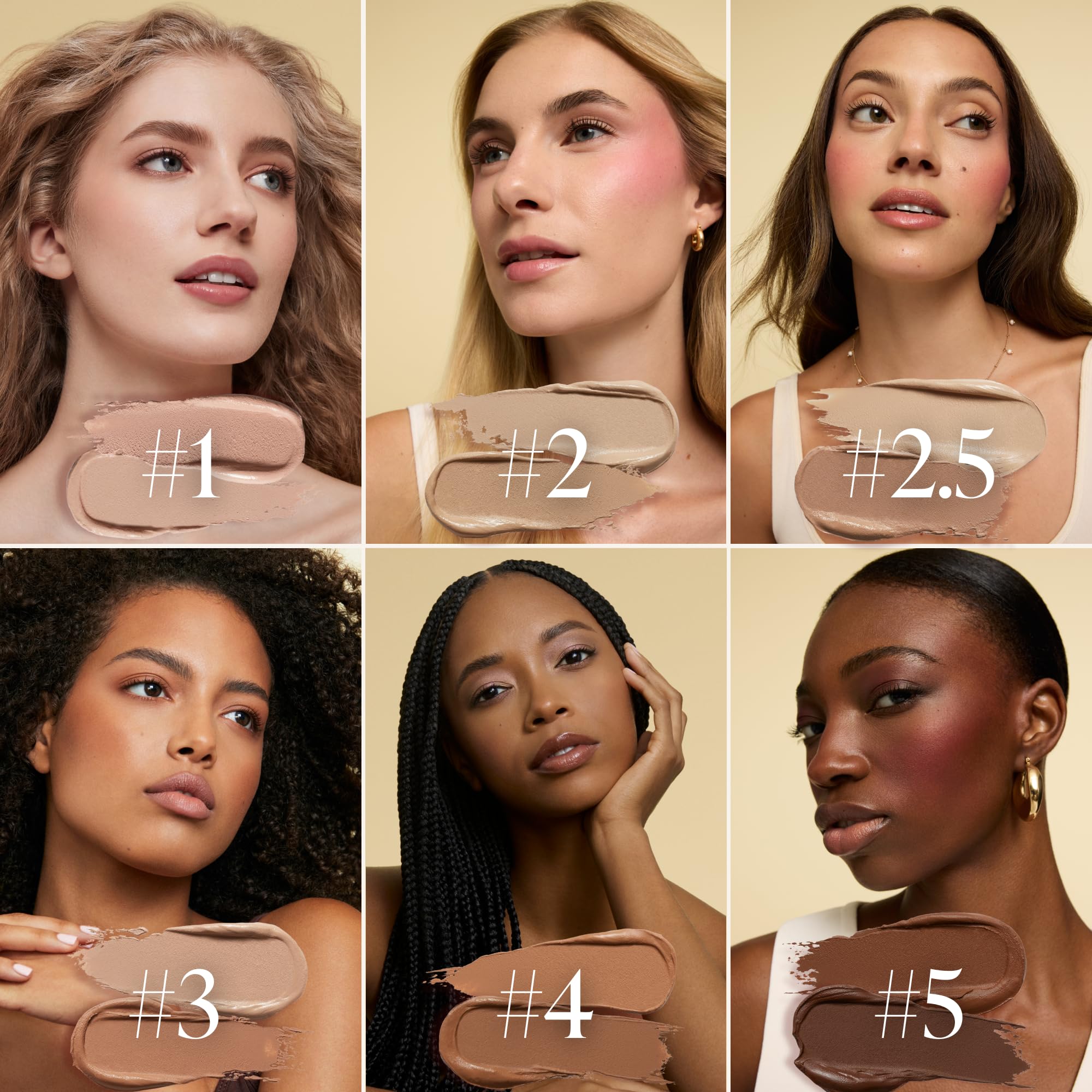 Woosh Fold Out Face Palette concealers for easy coverage