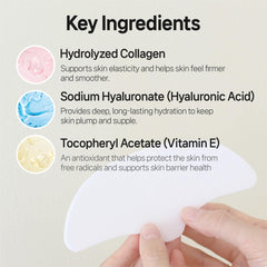 Patches applied at night to support skin moisture throughout the night.