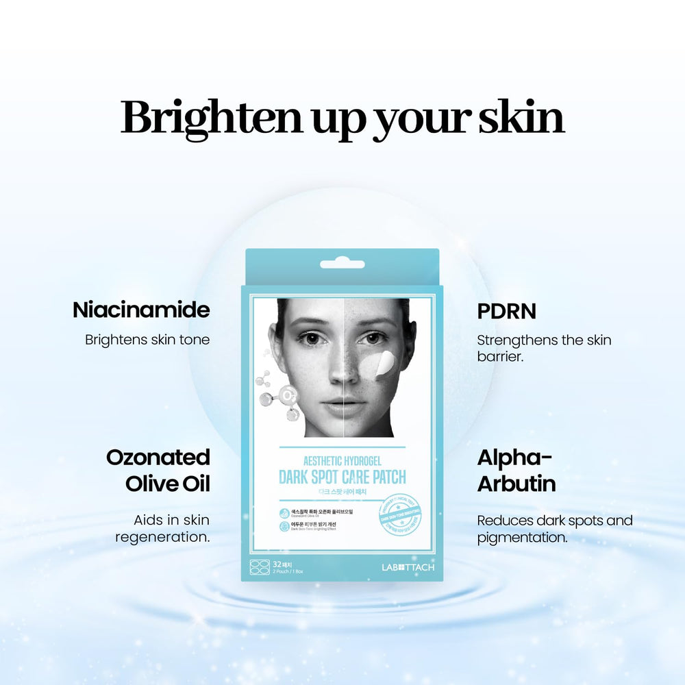 Wooshin Labottach PDRN hydrogel patch close-up.