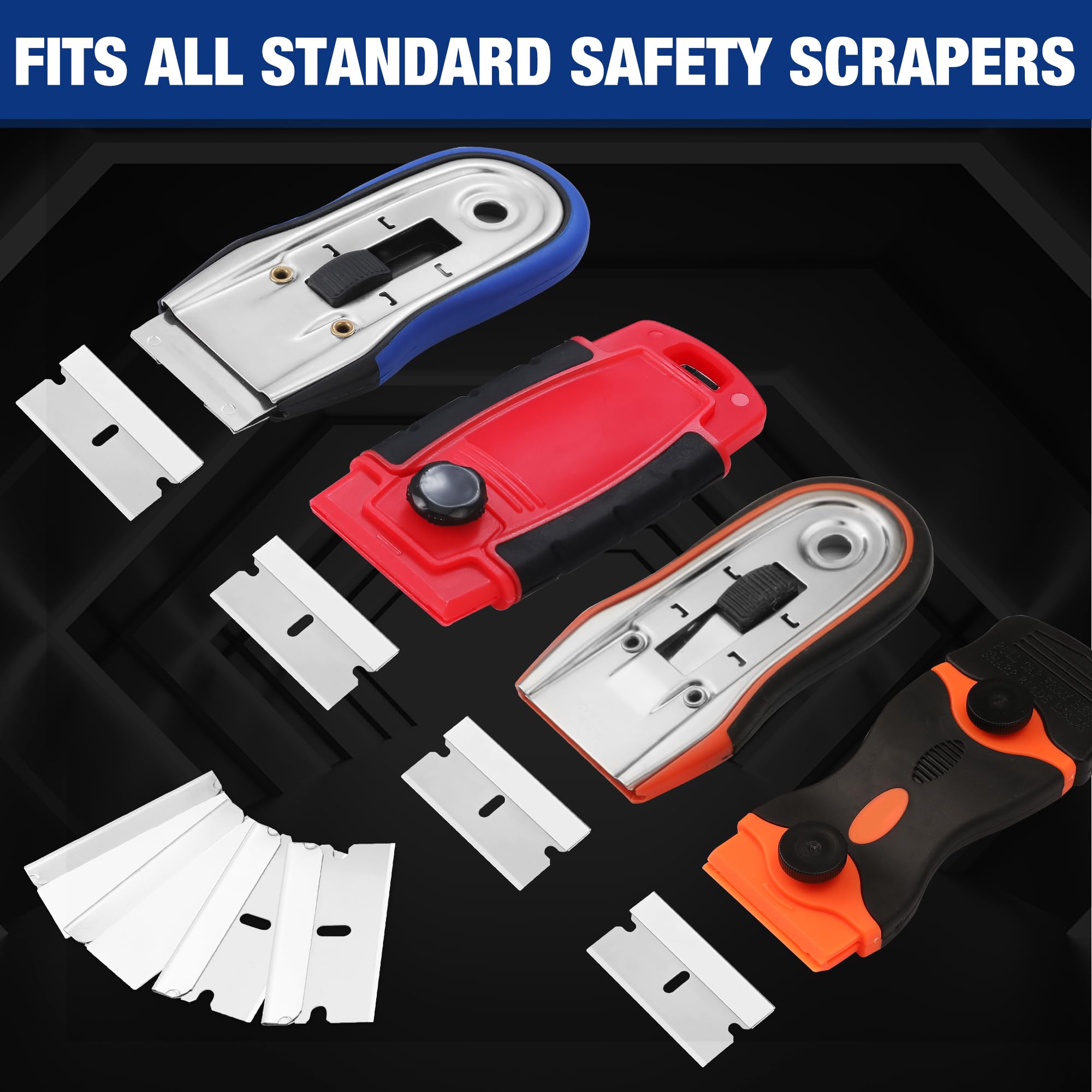 WORKPRO individually wrapped blades aid safe handling and storage.
