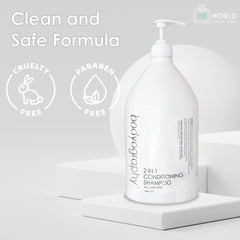 World Amenities Bodyography with natural vanilla scent and ginger aroma.