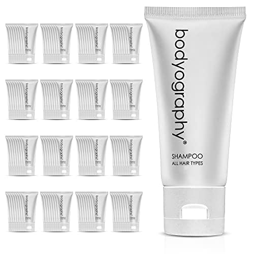 World Amenities Bodyography Blanc bulk shampoo in vanilla white tea, travel-friendly tube