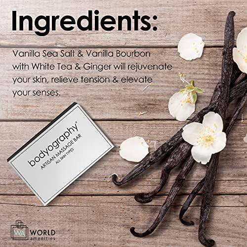World Amenities Bodyography Blanc eco-friendly packaging highlights recyclable materials.