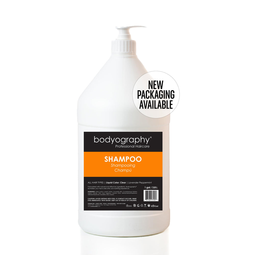World Amenities Bodyography Shampoo — Hydrating Lavender Peppermint Fo ...