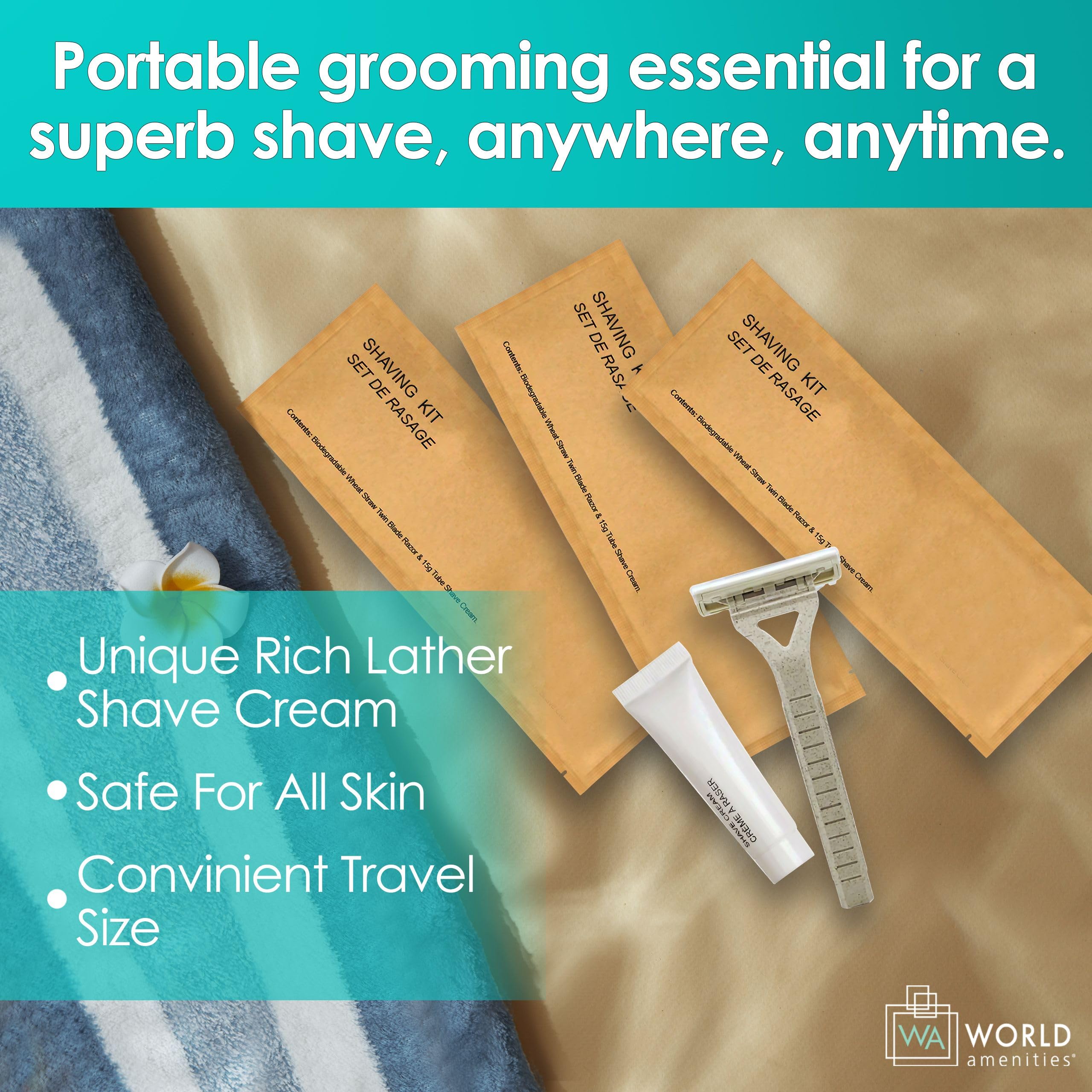 World Amenities kraft paper packaging emphasizes natural materials and durability