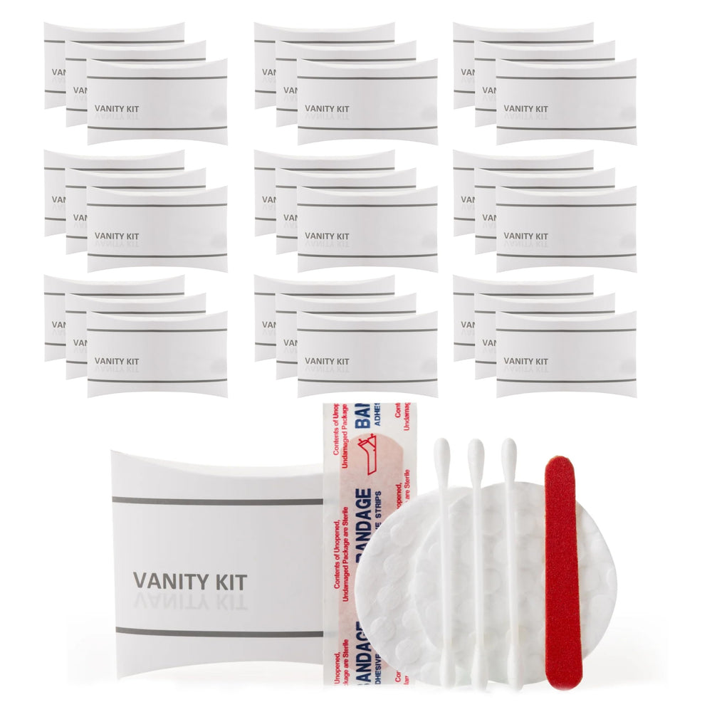 World Amenities vanity kit bulk-pack for reliable stocking