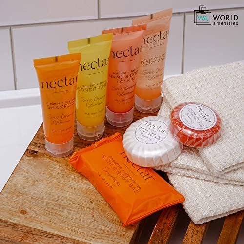 World Amenities Nectar orange blossom bar in hotel bathroom boosts guest comfort and ambiance