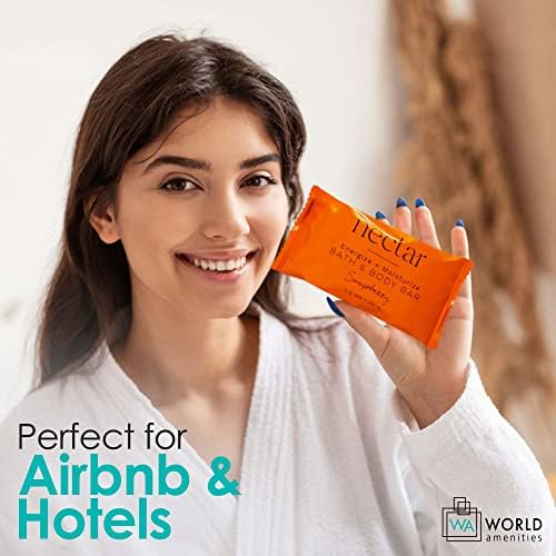 World Amenities Nectar travel-size bar in wrapper ideal for hotel housekeeping inventories
