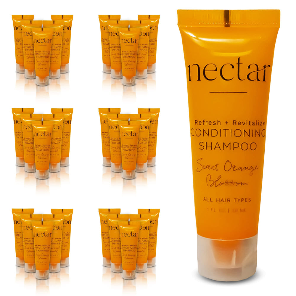 World Amenities Nectar 2-in-1 shampoo bottle for all hair types and easy styling
