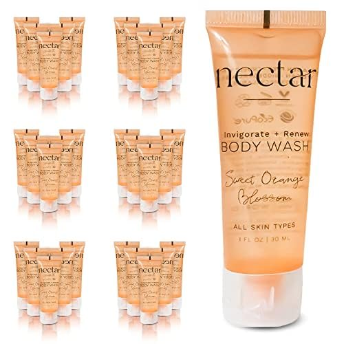 World Amenities Nectar bulk body wash bottle pour for easy guest use and quick rinsing