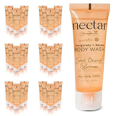 World Amenities Nectar bulk body wash bottle pour for easy guest use and quick rinsing