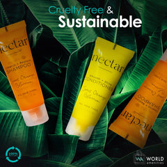 World Amenities Nectar bulk conditioner packaging highlights easy inventory for inns
