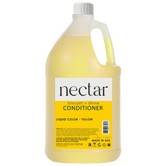 World Amenities Nectar Conditioner bottle pour showing hydration for silky hair