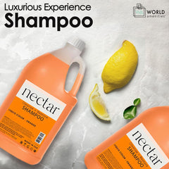 Close up of Nectar Shampoo fragrance with sweet orange blossom scent