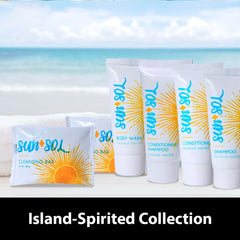 World Amenities Sun + Sol travel tubes provide hygienic single-use portions