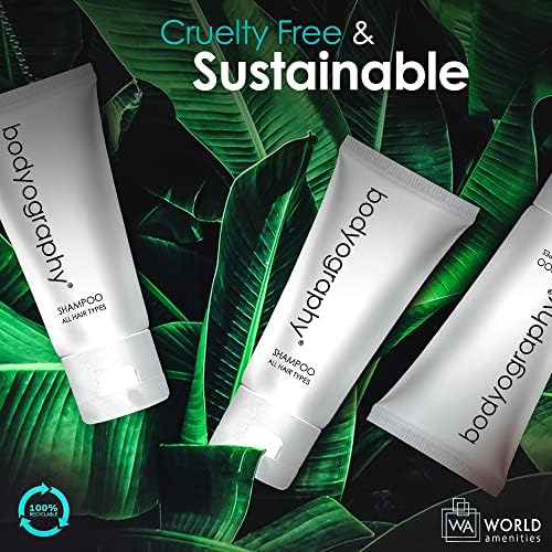 Travel-friendly shampoo tube ideal for guests or personal trips