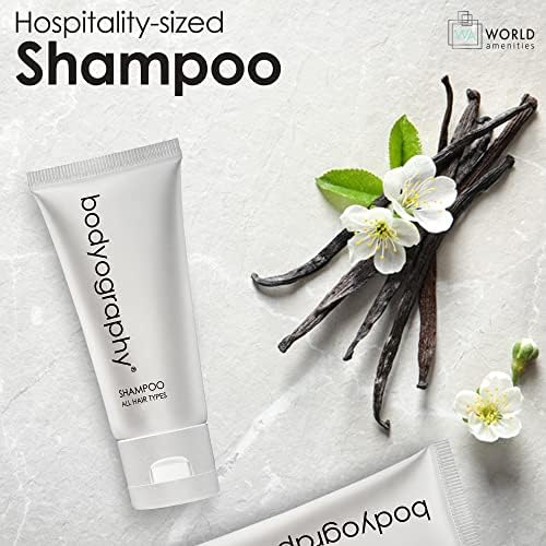Vanilla white tea scent adds a spa-like shower experience