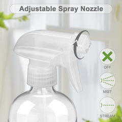 Worldgsb adjustable nozzle setup offers mist or stream for versatile tasks.