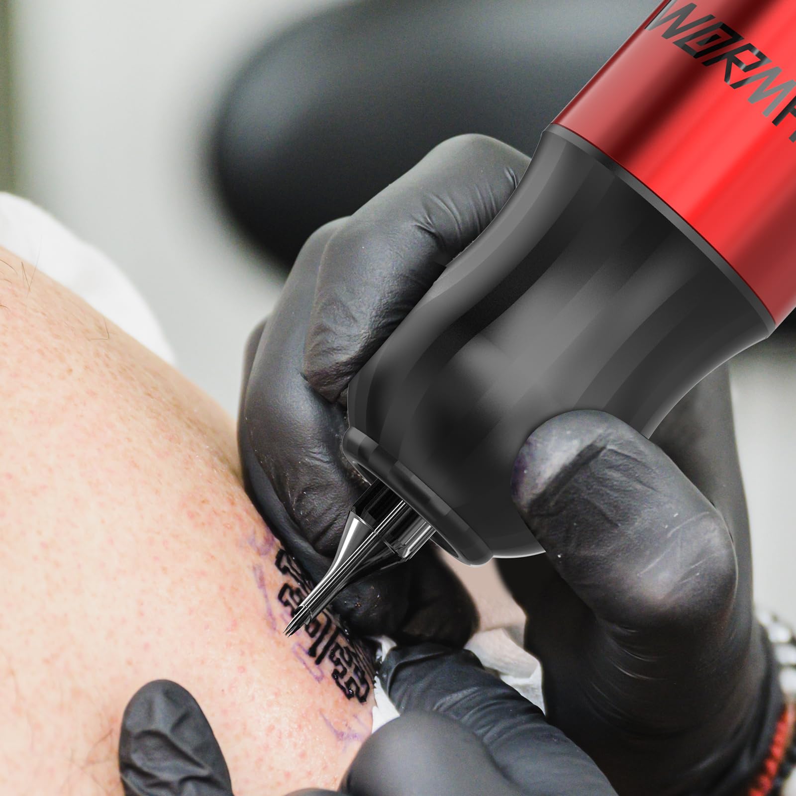Wormhole Tattoo sealed packaging ensures safe storage and ready-to-use cartridges.