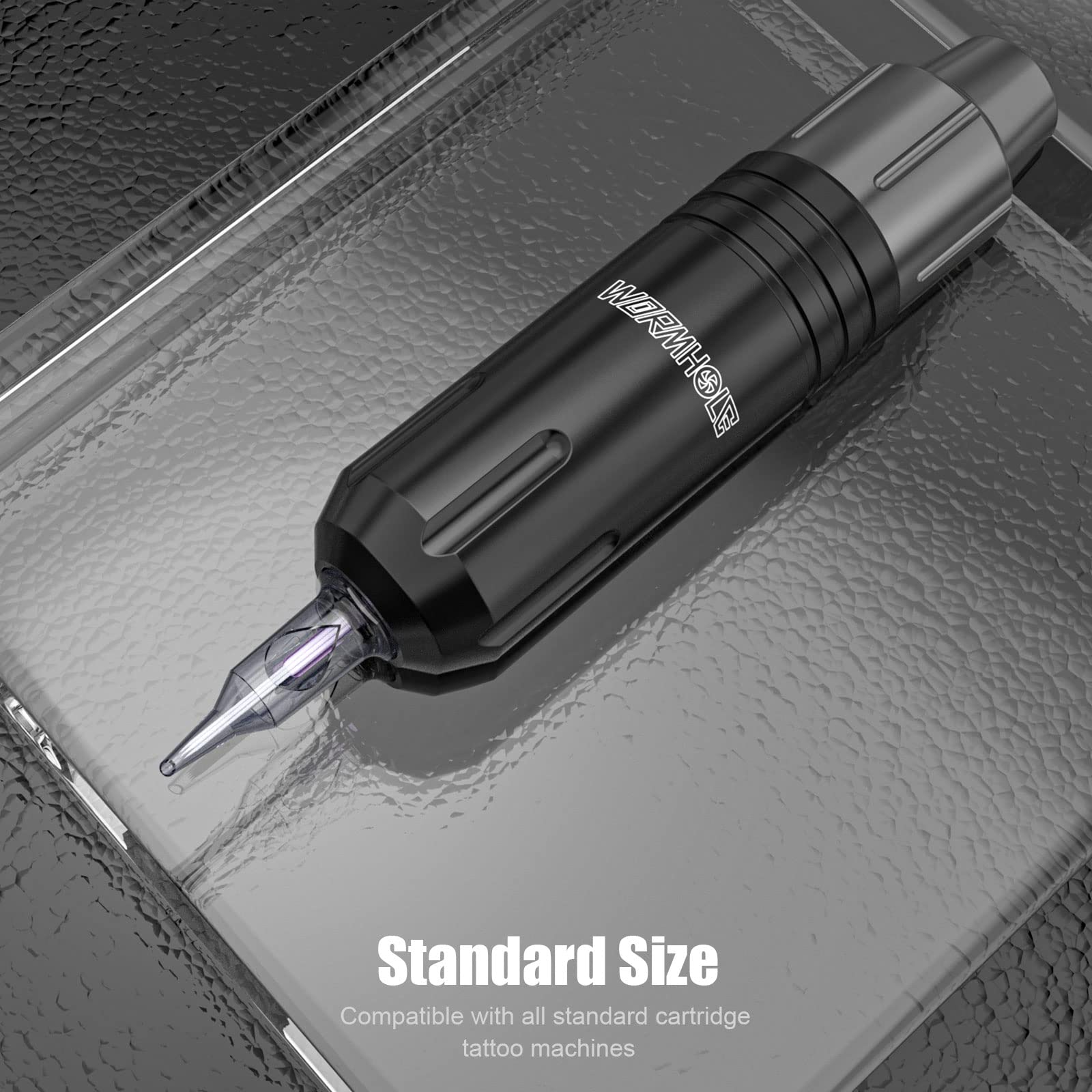 Wormhole Tattoo sealed packaging keeps each cartridge clean and ready to use