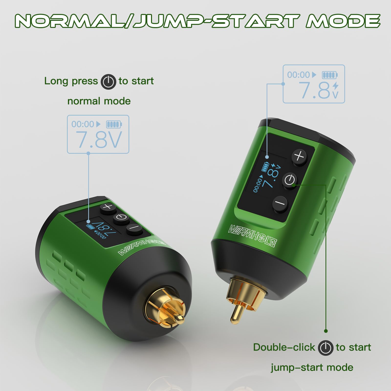 WTK258 battery pack on table showing long runtime