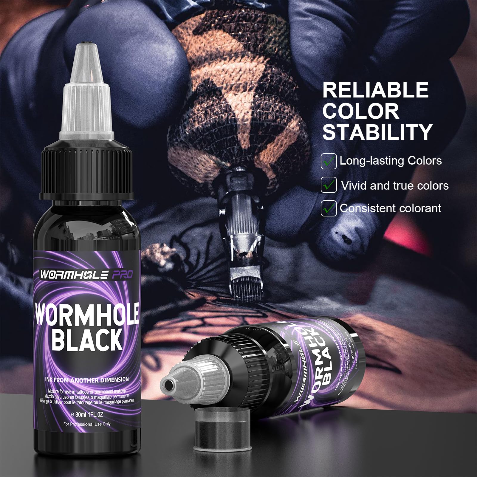 WORMHOLEPRO vegan eco-packaging emphasizes ethical ink choices.