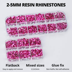 Worthofbest flatback rhinestones ss6-ss20 suitable for DIY projects