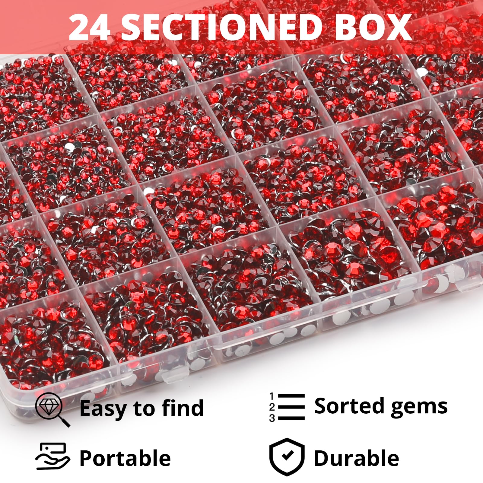 Worthofbest white wax-tipped gem picker for precise placement