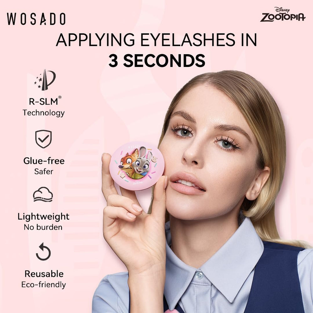 WOSADO Zootopia1 cruelty-free materials provide feather-light comfort.