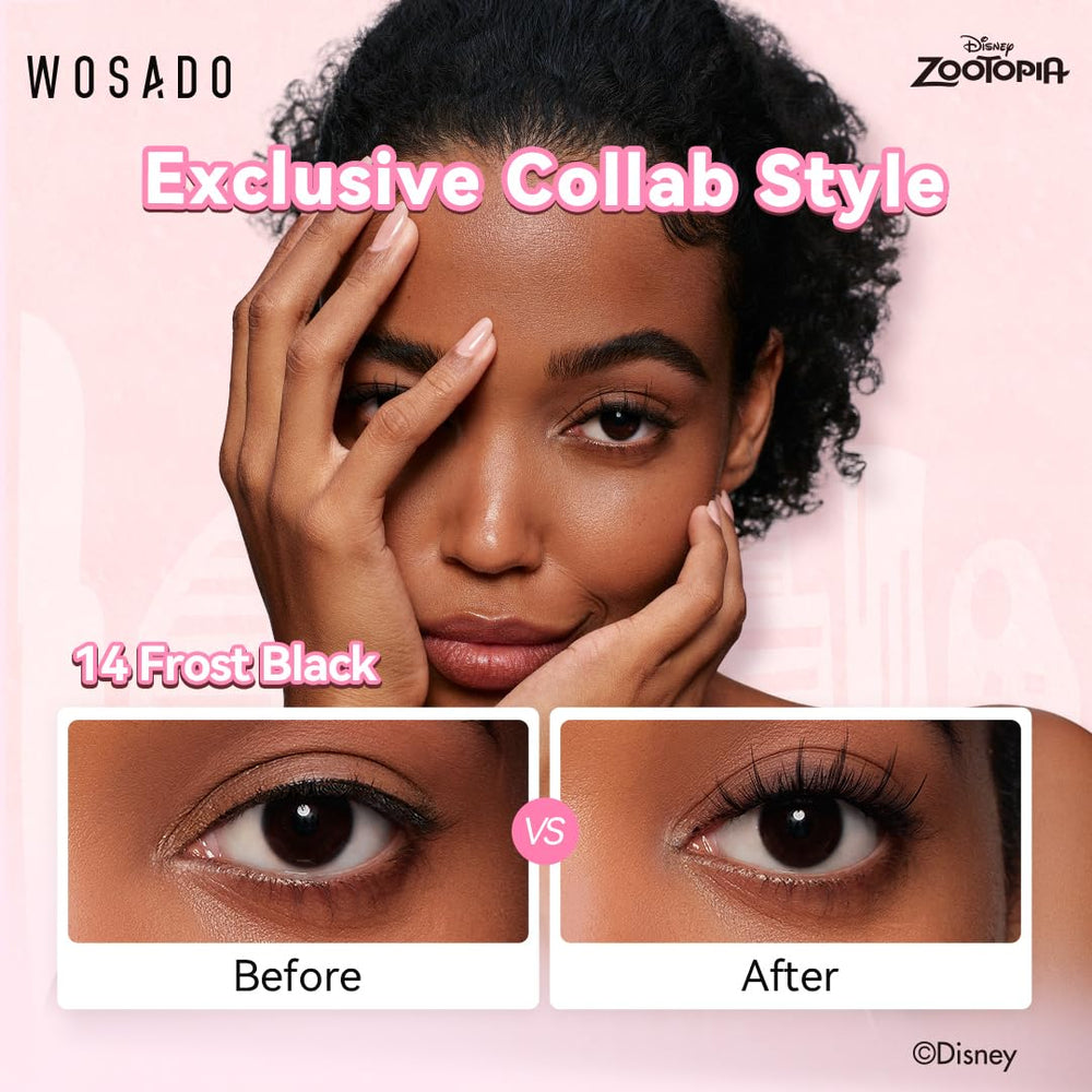 WOSADO Zootopia1 glue-free magnetic lashes minimize irritation.
