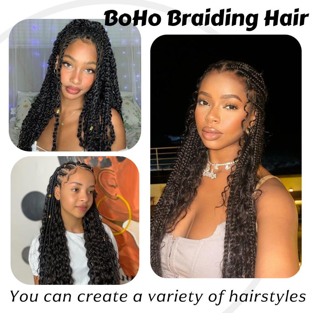 Wosama knotless braids demo shows lightweight natural-feeling style
