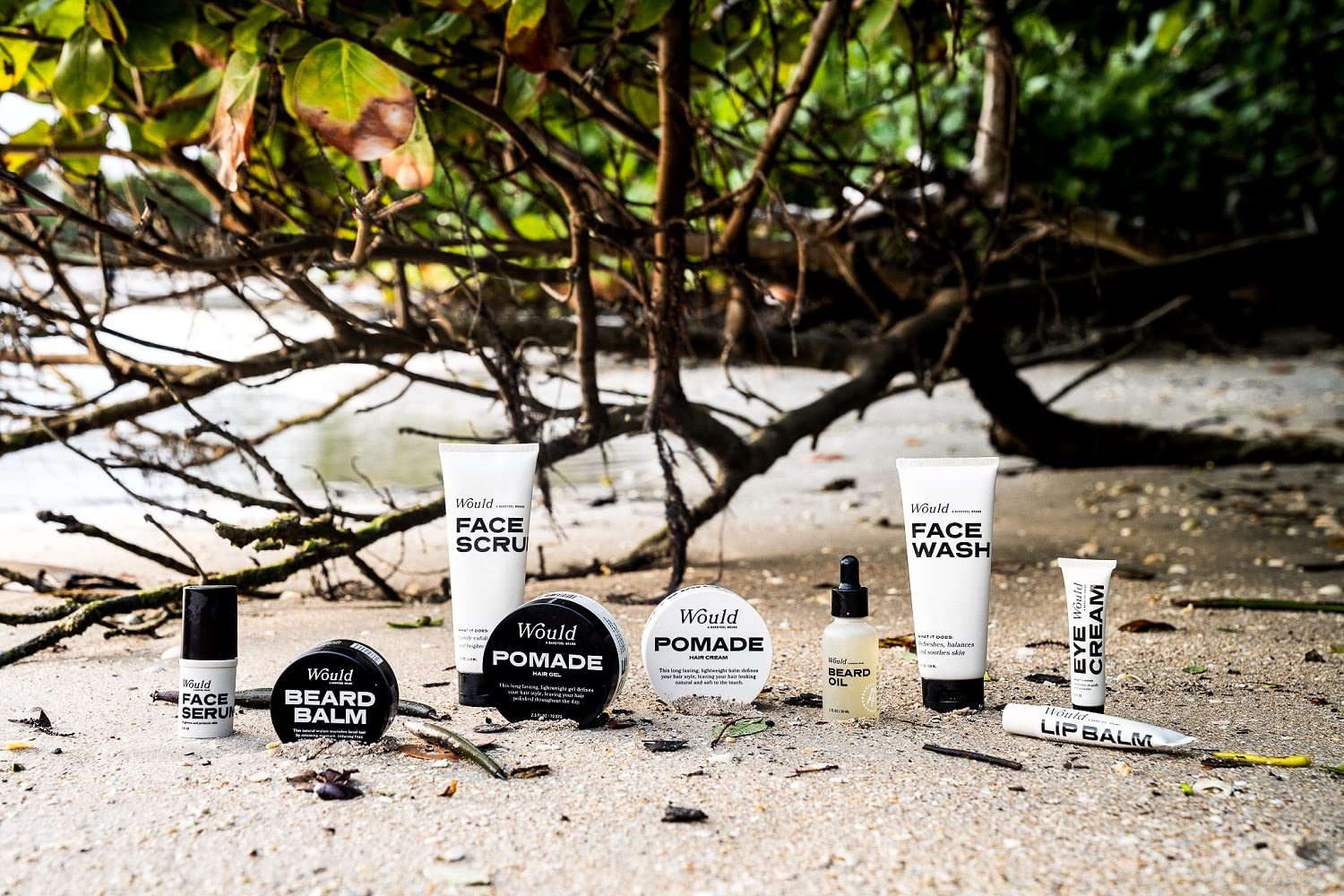 Would Barstool Sports exfoliating scrub pack shot highlights premium masculine skincare