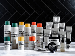 Would men's aftershave balm packaging box showcases fragrance free calming post shave care