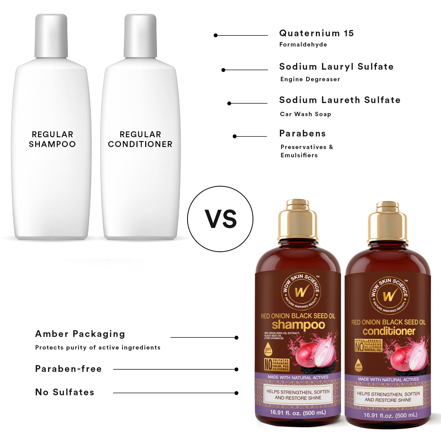 WOW Skin Science color-treated hair shampoo demonstrates gentle cleansing for dyed locks