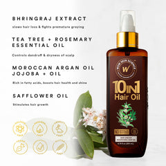WOW Skin Science dry hair close-up showing hydration and softness
