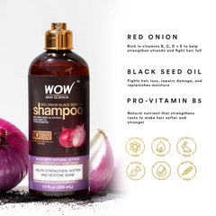 Close-up of creamy lather from WOW Skin Science shampoo for cleansing and balance.