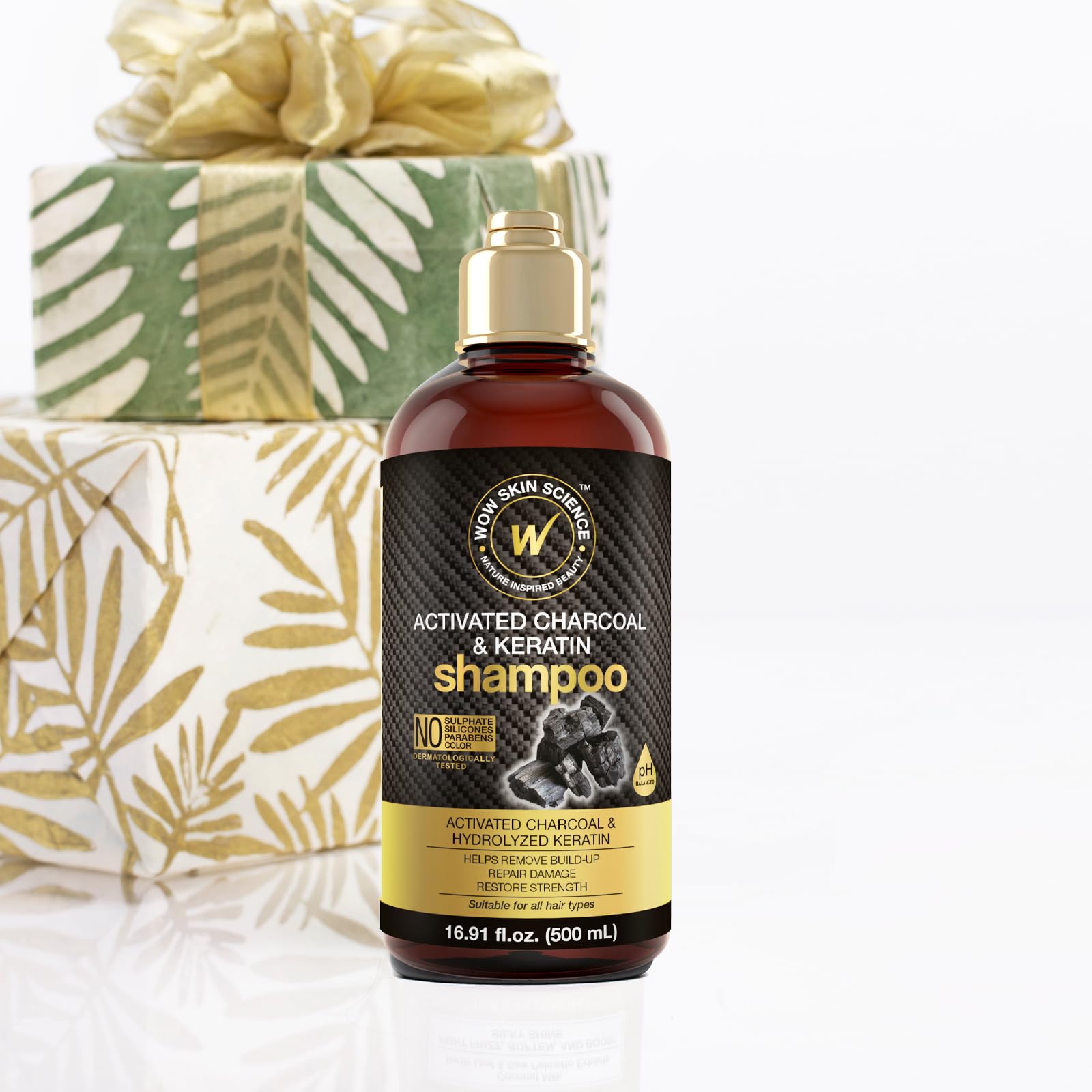 WOW Skin Science vitamin B5 provides moisture for healthier hair.