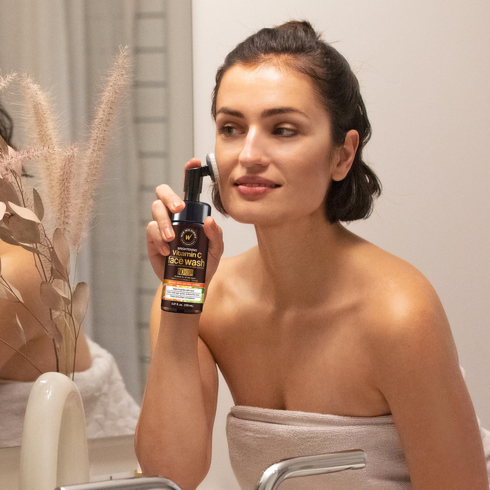 WOW Skin Science Vitamin C Face Wash for daily hydration.