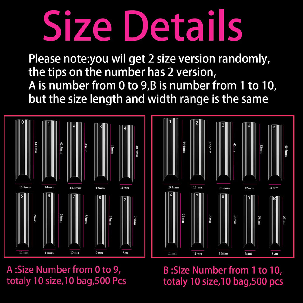 WOWITIS easy trim and file design for customized lengths.