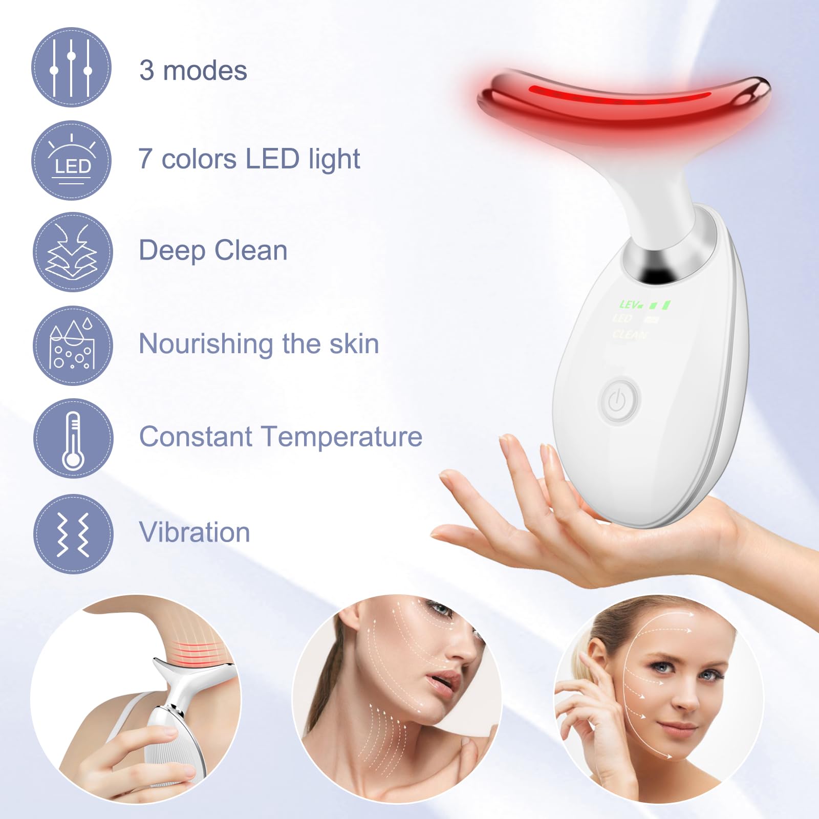 WOWPASS portable beauty device shown in travel scene