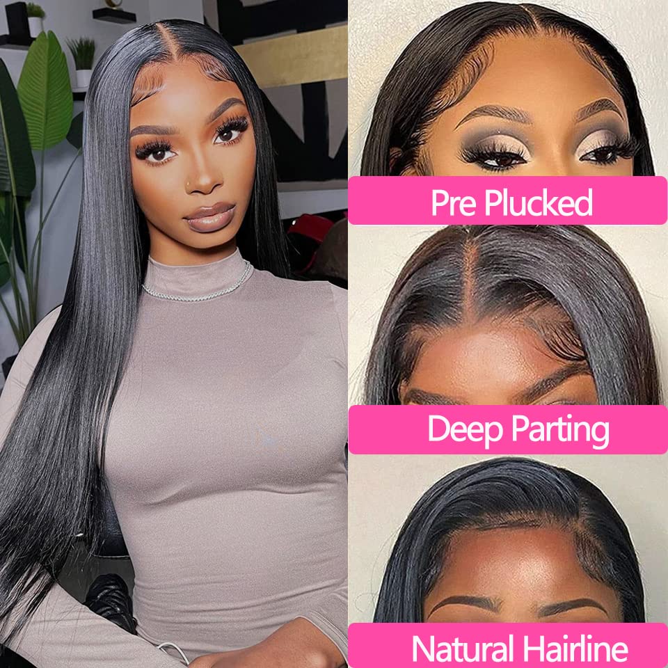 Wowqueen Beauty 1B natural black color blends effortlessly for daily wear.