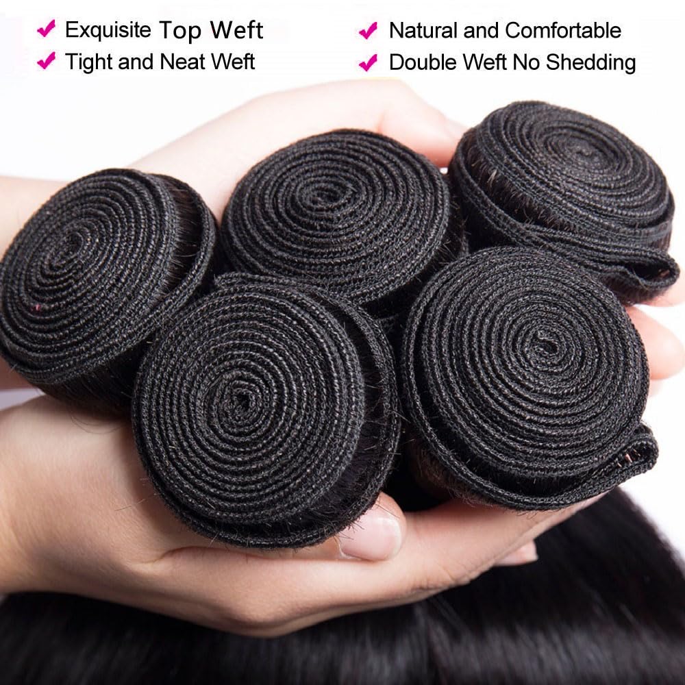 Wowqueen Beauty 20-inch straight weave bundle for long, sleek looks