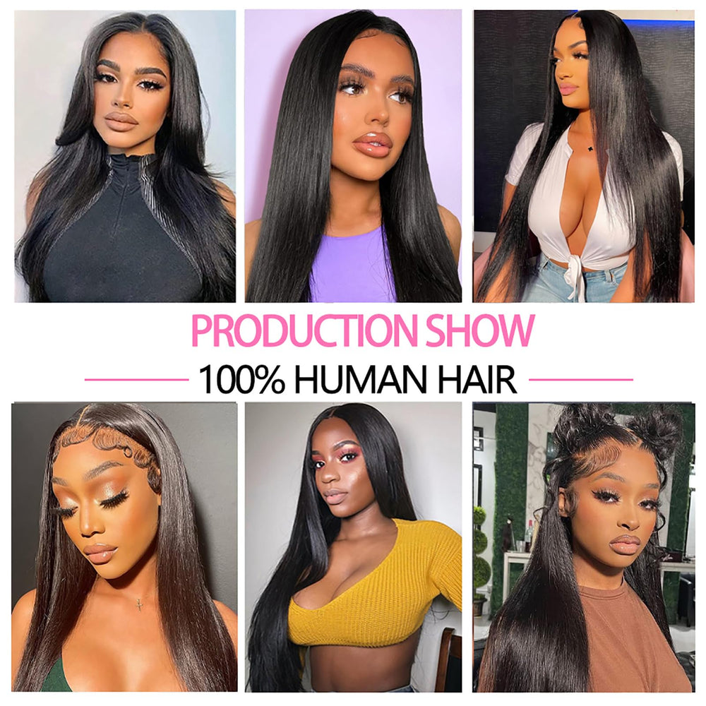 Wowqueen Beauty three bundles with closure packaging for full head